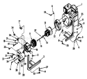Page A Diagram and Parts List for 9320-0  Briggs and Stratton Generator